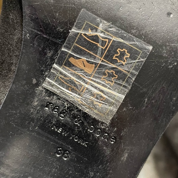 Rag & Bone Black Suede Heeled Chelsea Boots Women’s EU 38 - Picture 2 of 11